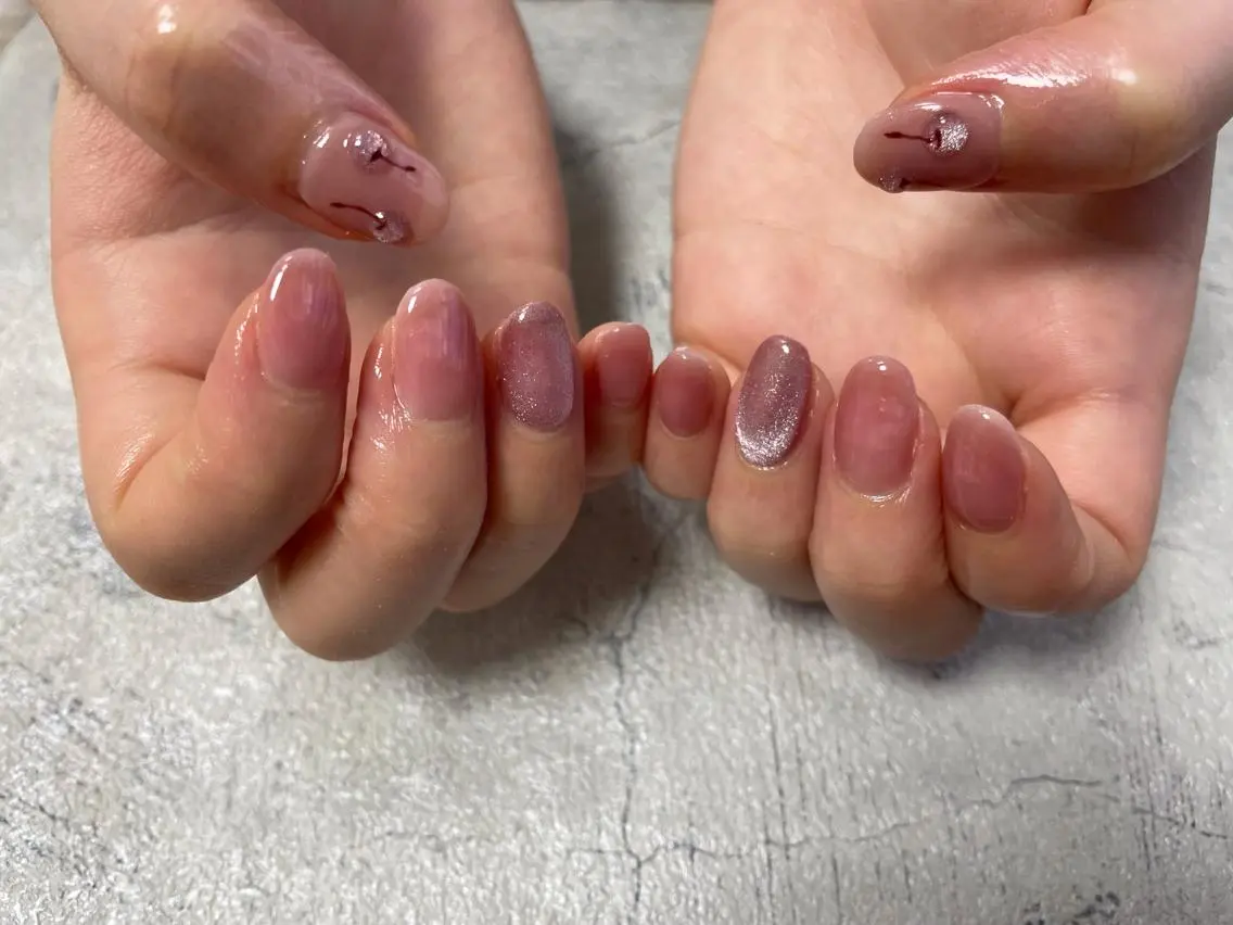 ネイル ハンドネイル mogunail &blowのネイルデザイン