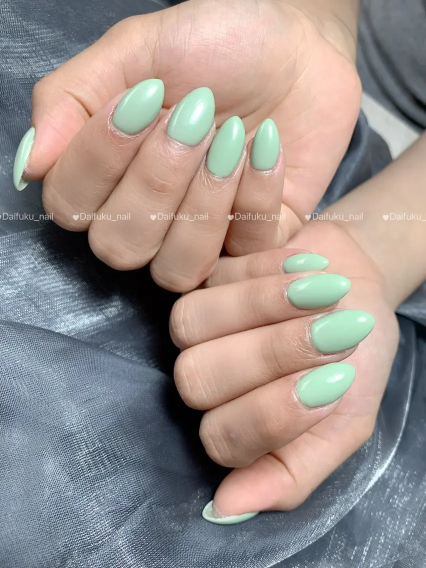 ミディアム ハンドネイル Daifuku nailsのネイルデザイン