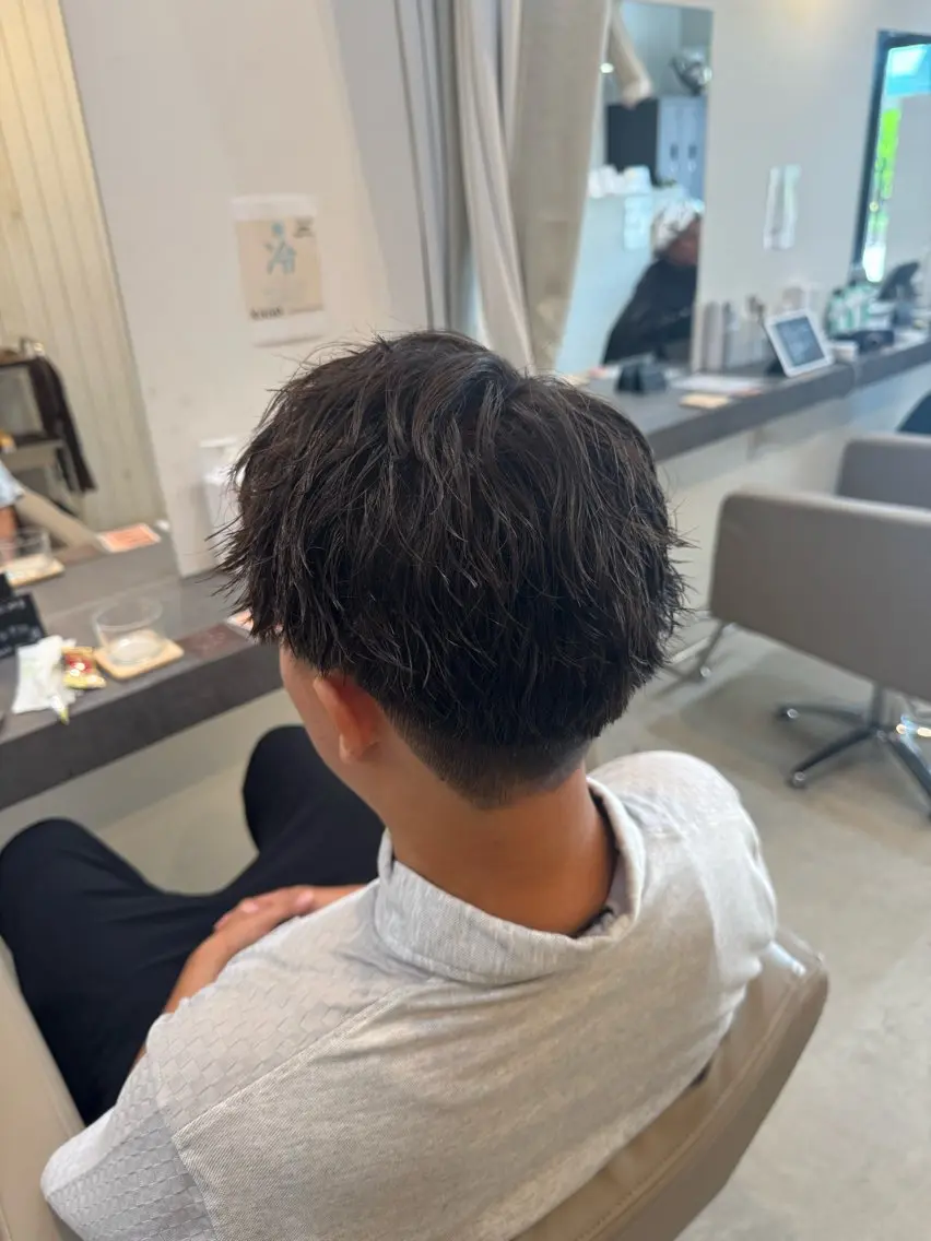 メンズ カット パーマ メンズ特化 美容師misakiのヘアスタイル