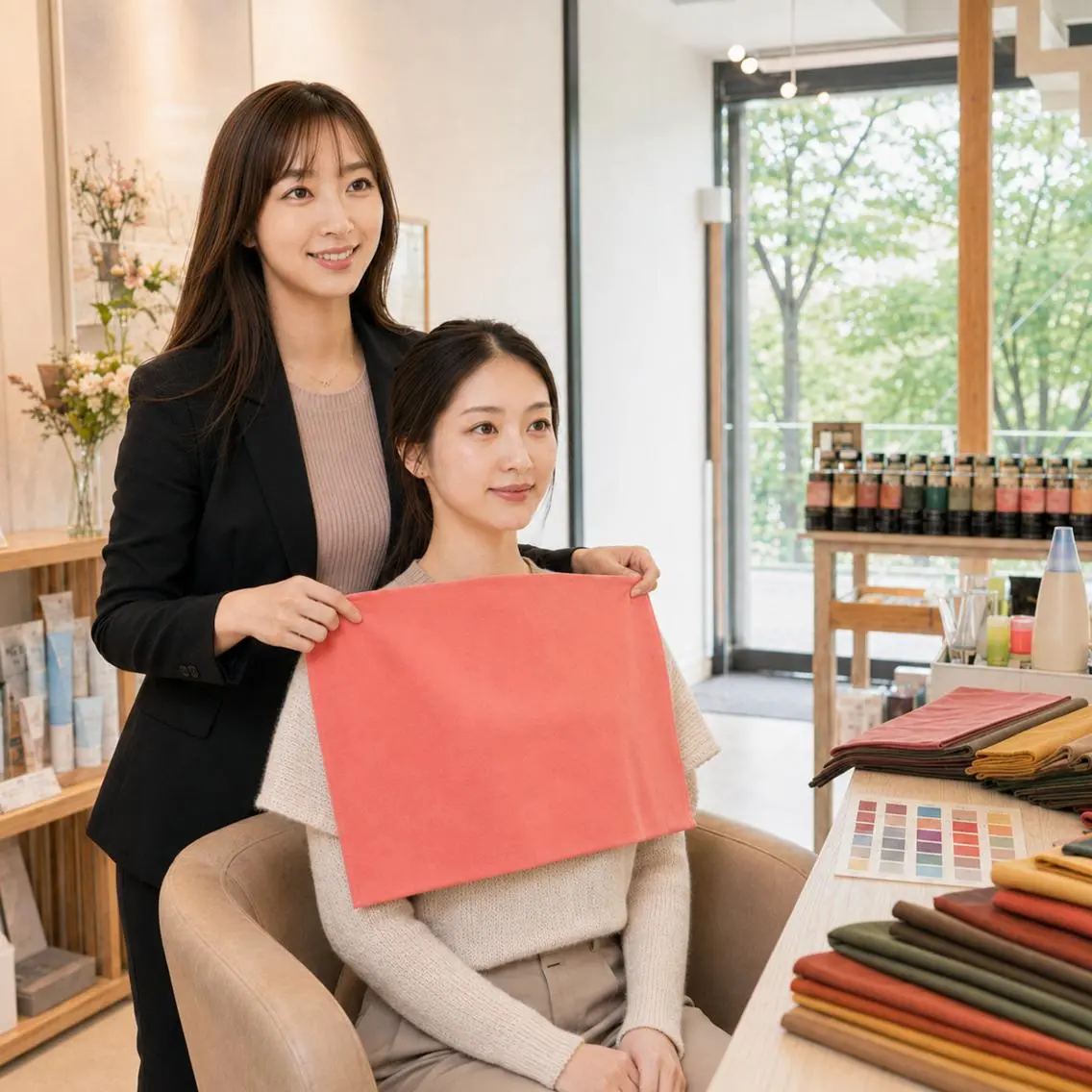 🎨4タイプ🎨パーソナルカラー診断｜1st＆2ndシーズン＋NGシーズン🌸学生さま限定👩🏻‍🎓✏️の写真