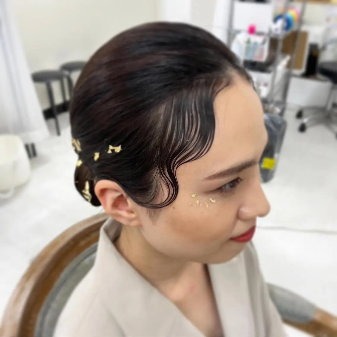 ヘアアレンジ ヘアセット ヘアセットサロン ココのヘアスタイル