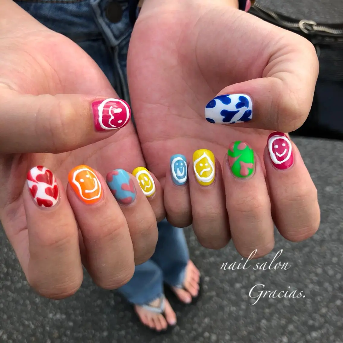 ネイル ハンドネイル Gracias. rieのネイルデザイン