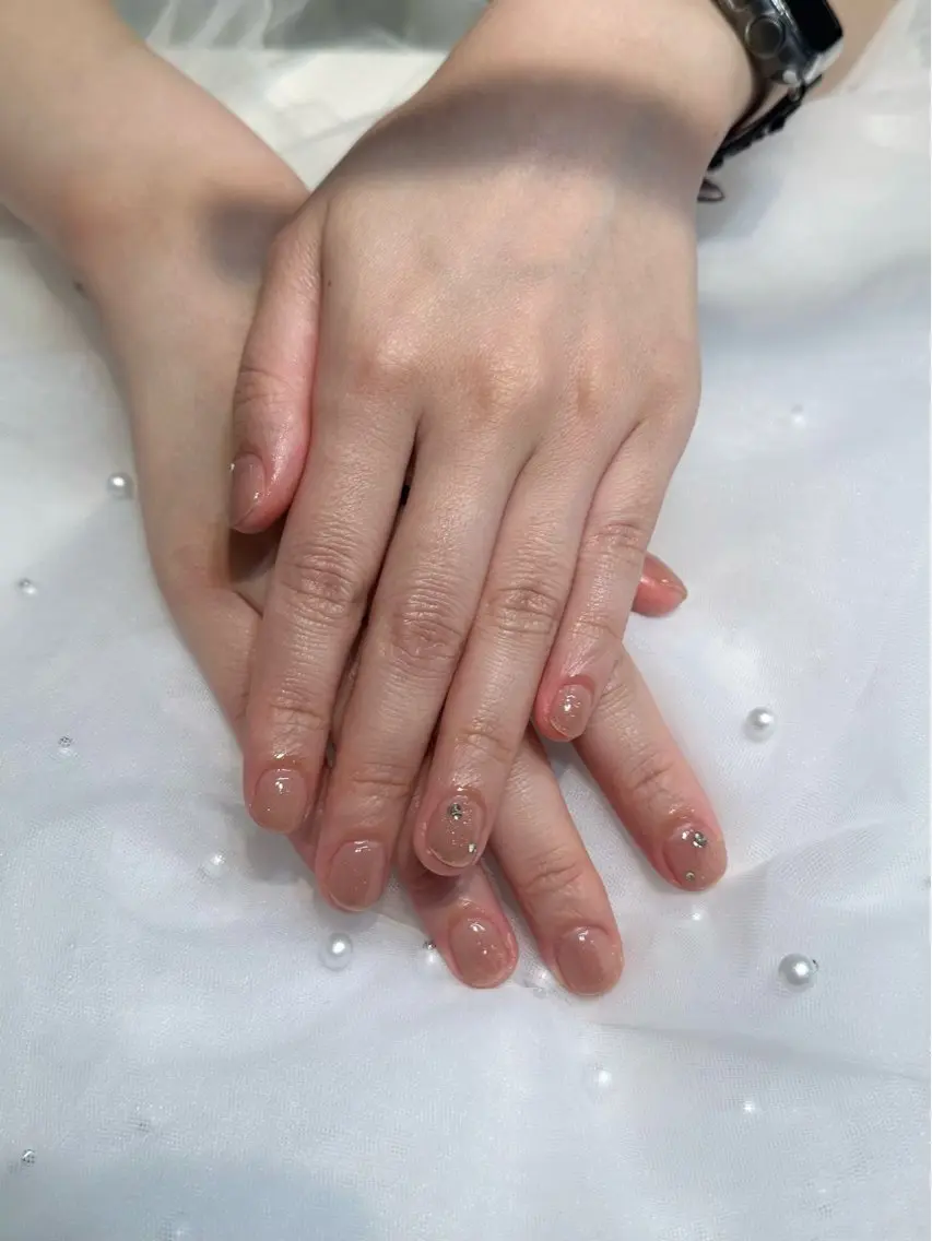 ネイル ハンドネイル ハンドケア 𝒚𝒖𝒛𝒖 ˖ ࣪⊹のネイルデザイン