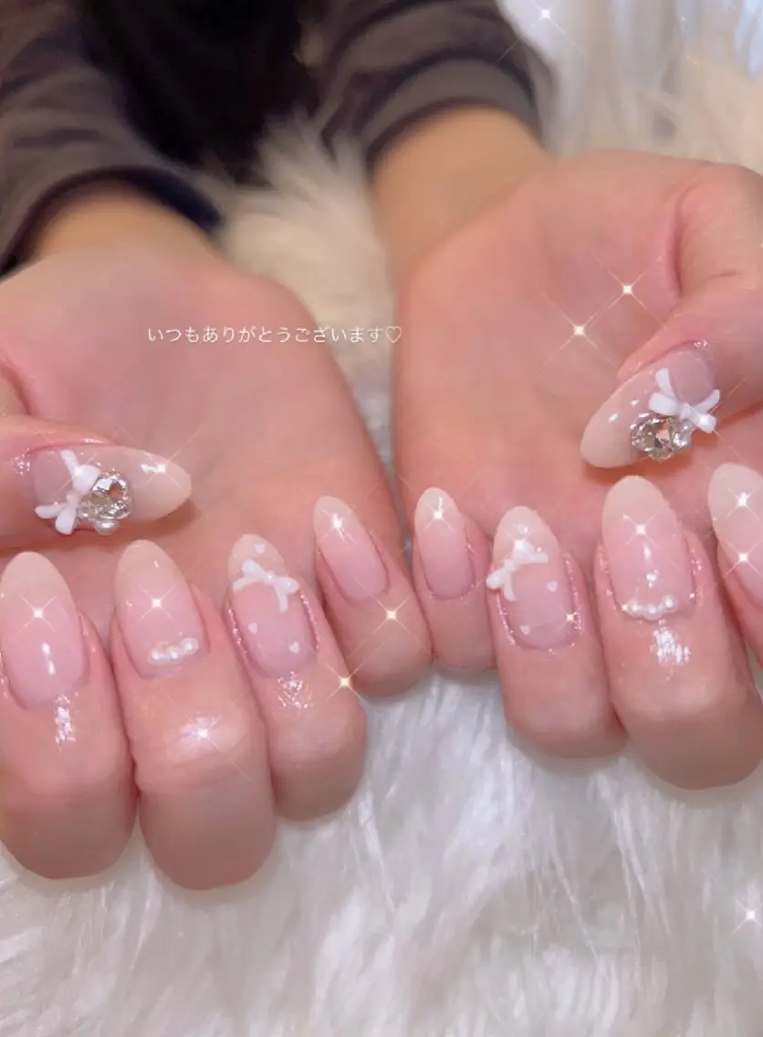 ネイル アートネイル 春ネイル ワンホンネイル ハンドネイル I LOVE ME NAIL.。.:*♡のネイルデザイン