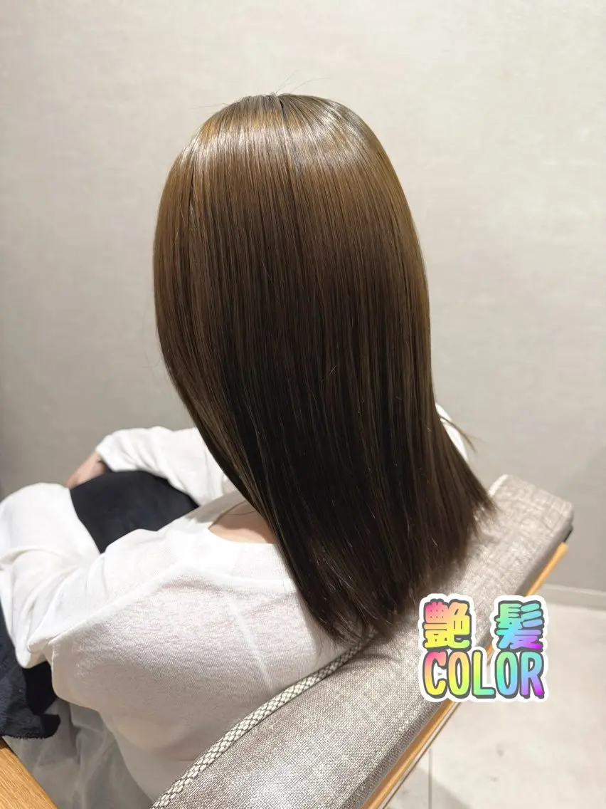 ミディアム ヘアカラー トリートメント 森田稔將 N゜大分中央町店のヘアスタイル