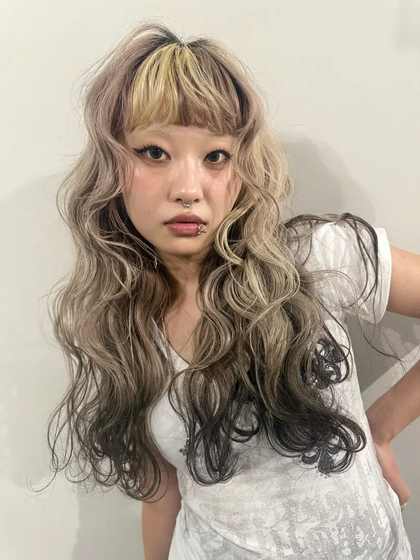 ロング 渋谷/透明感カラー 🫧【あまね】のヘアスタイル