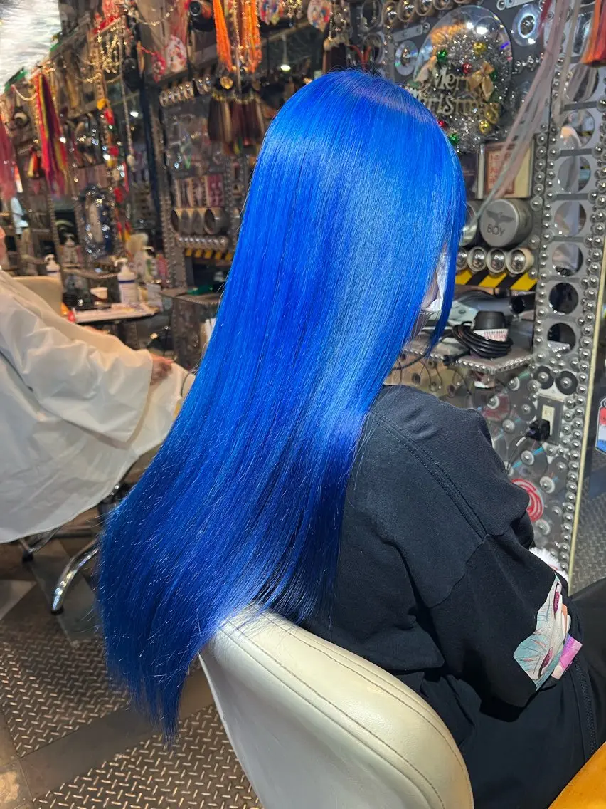 ロング カラー メンズ カット ヘアカラー KOYA コヤのヘアスタイル