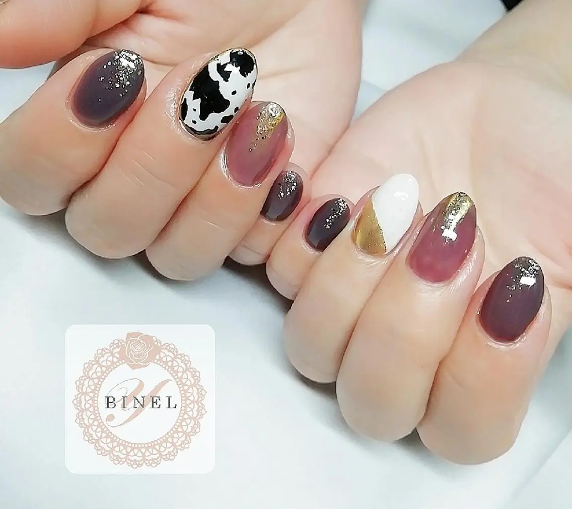 ネイル ニュアンスネイル ハンドネイル Nail Salon Y.BINELのネイルデザイン