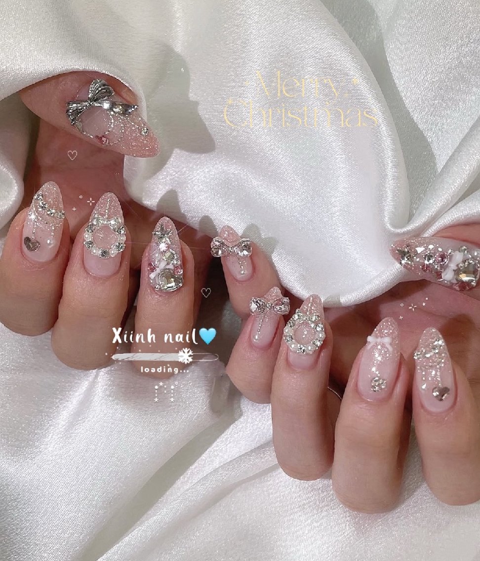 ネイル チークネイル 桜ネイル 長さ出し フットネイル ジェルネイル ハンドネイル XIINHNAIL 船橋店 馬詰ちゃんのネイルデザイン