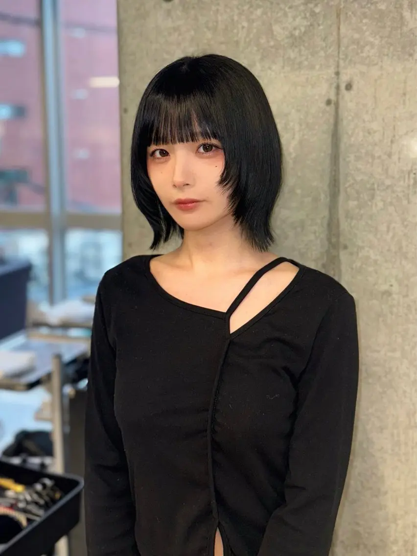 ショート レイヤーカット カット トリートメント karina🌿レイ ヤーカット/髪質改善のヘアスタイル