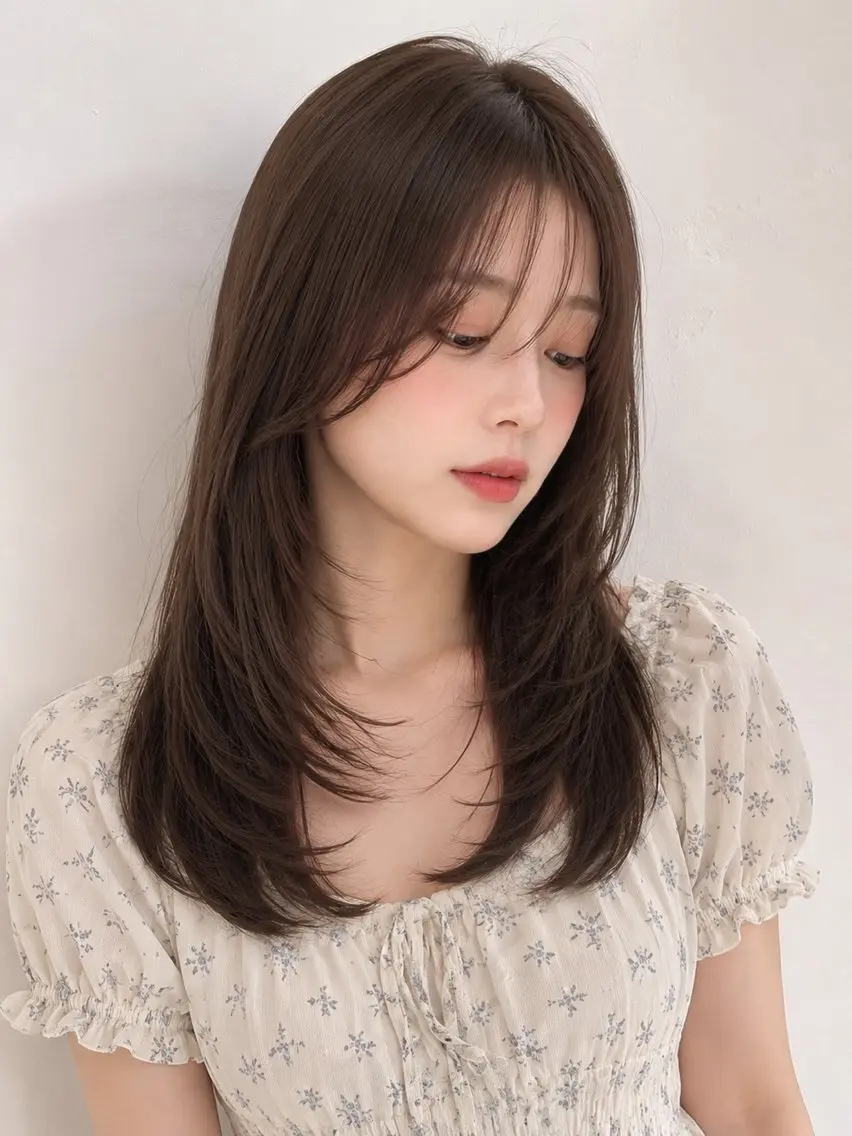 ロング カラー ヘアカラー トリートメント 新宿/モテ🤍 トレンドヘア/ワカナのヘアスタイル