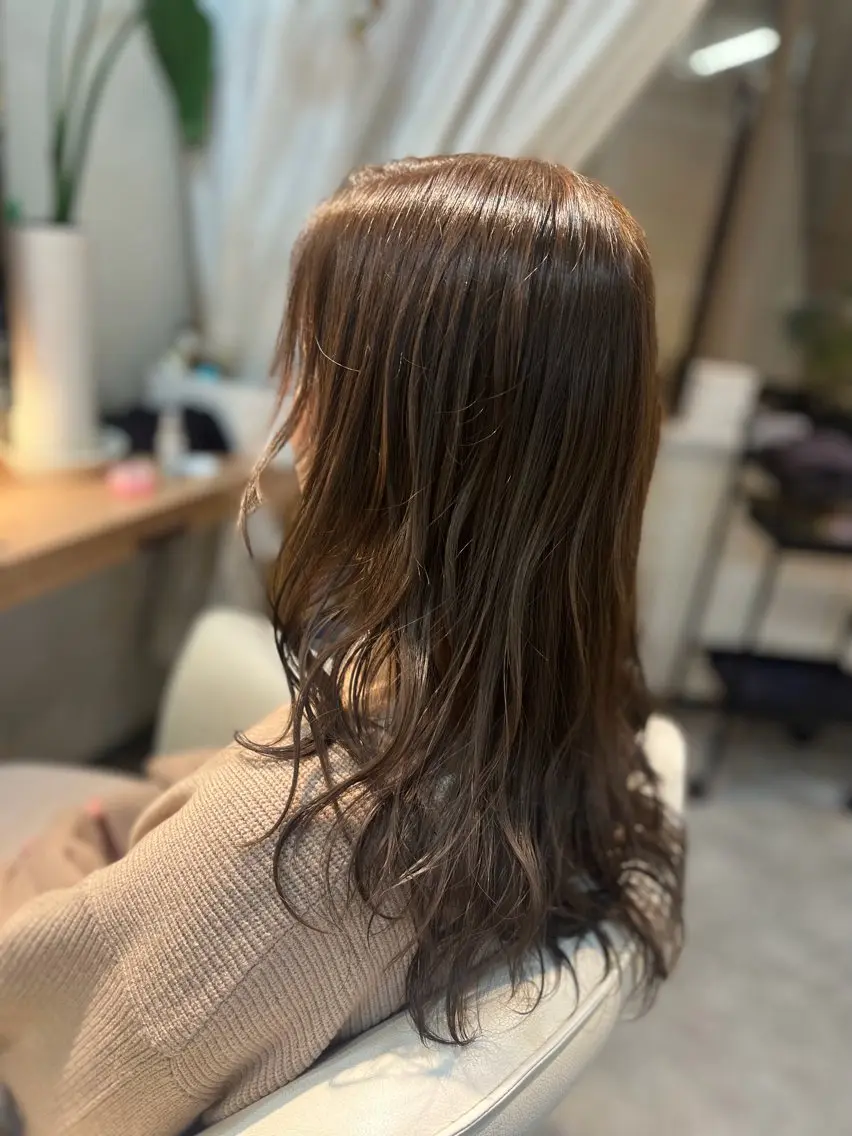 ロング 新宿×髪質改善カラー 美髪/艶髪/岩重知弥のヘアスタイル