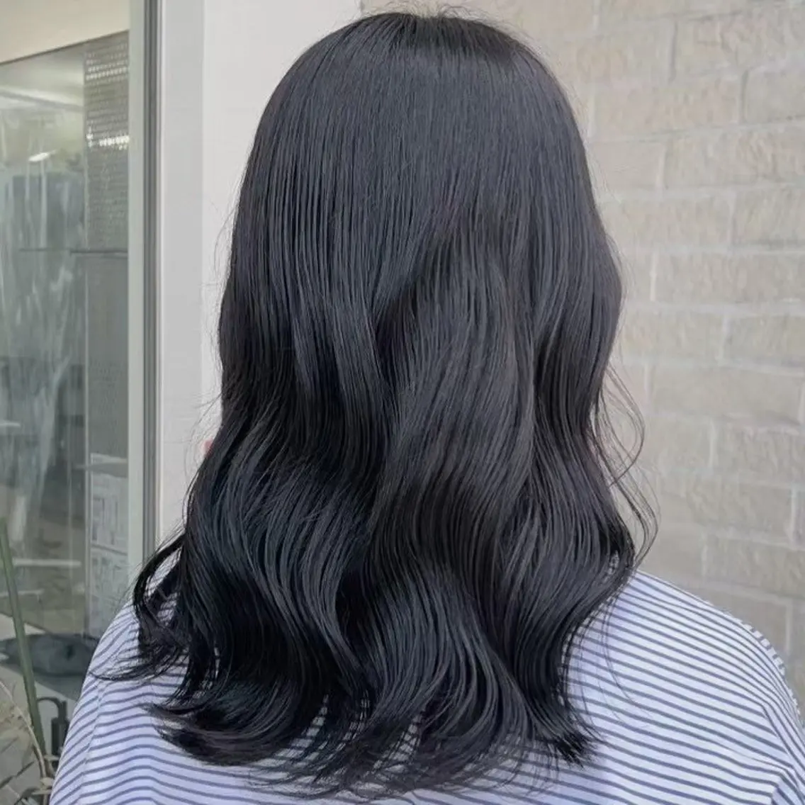 ロング カラー 縮毛矯正/ワンカラー モデル募集🫧羽夏のヘアスタイル