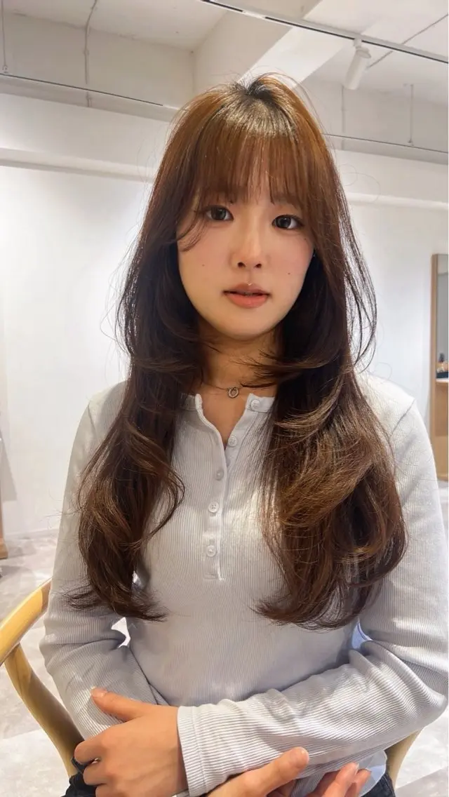 ロング カット 🍒カット無料🍓 🫧金子🫧のヘアスタイル