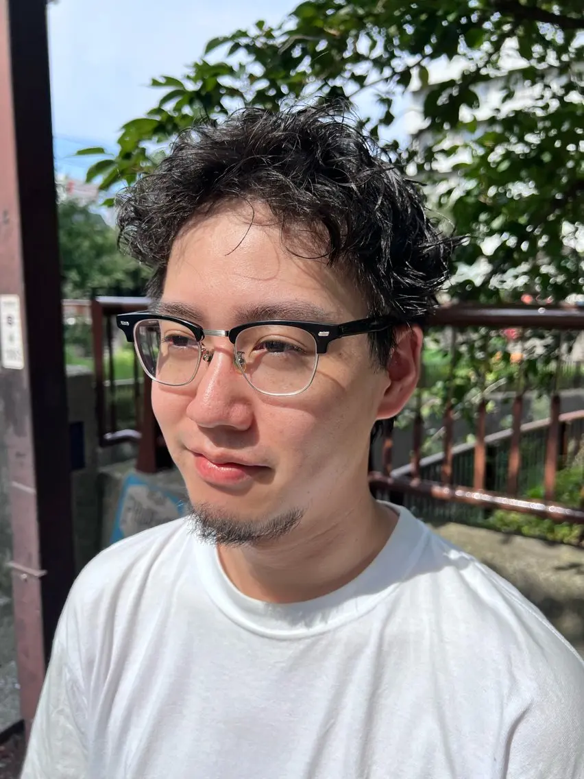 ショート パーマ メンズ 小笠原悠斗 /メンズヘアのヘアスタイル