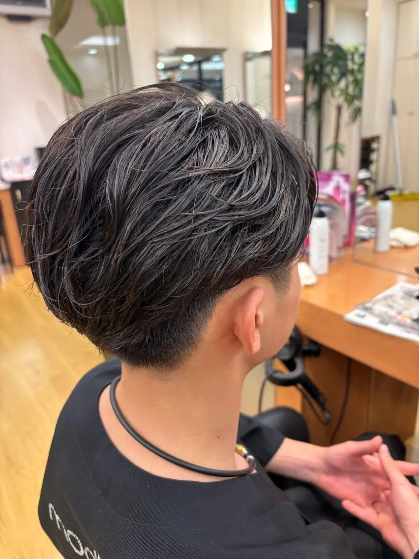 メンズカット&パーマの写真