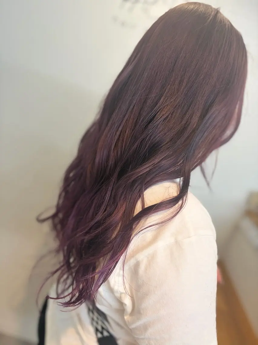 ロング カラー 透明感ダブル カラー🩶Naoのヘアスタイル