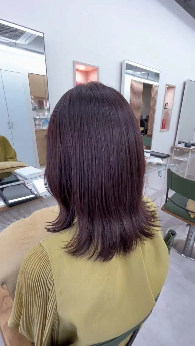 «前髪カット»+ヘッドスパ10分+髪のセット付き✨️の写真