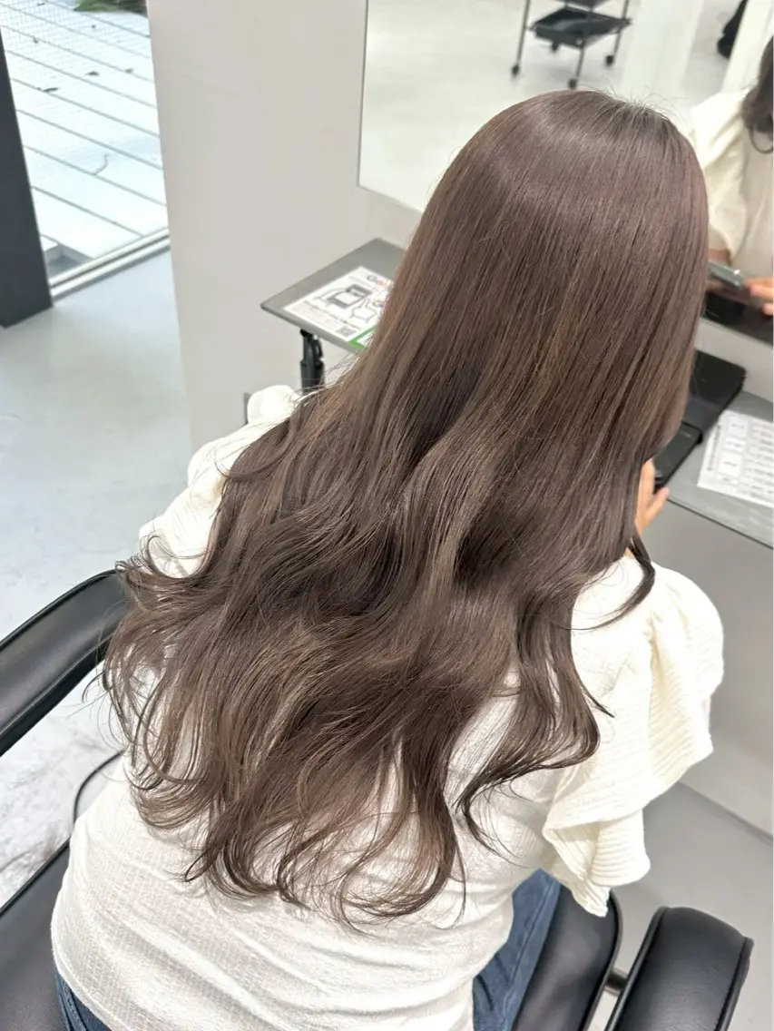 ロング カラー カットモデル募集中/ 新潟万代/美羽⭐️のヘアスタイル