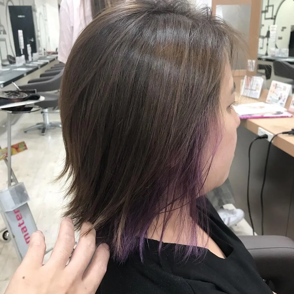 ショート カラー カット ヘアカラー トリートメント Lien 深井店のヘアスタイル