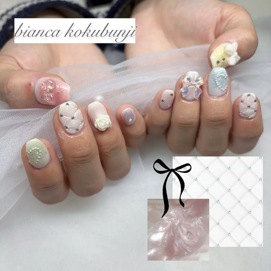 ネイル 持ち込み ハンドネイル *Bianca国分寺 IGUCHI✮*｡ﾟのネイルデザイン