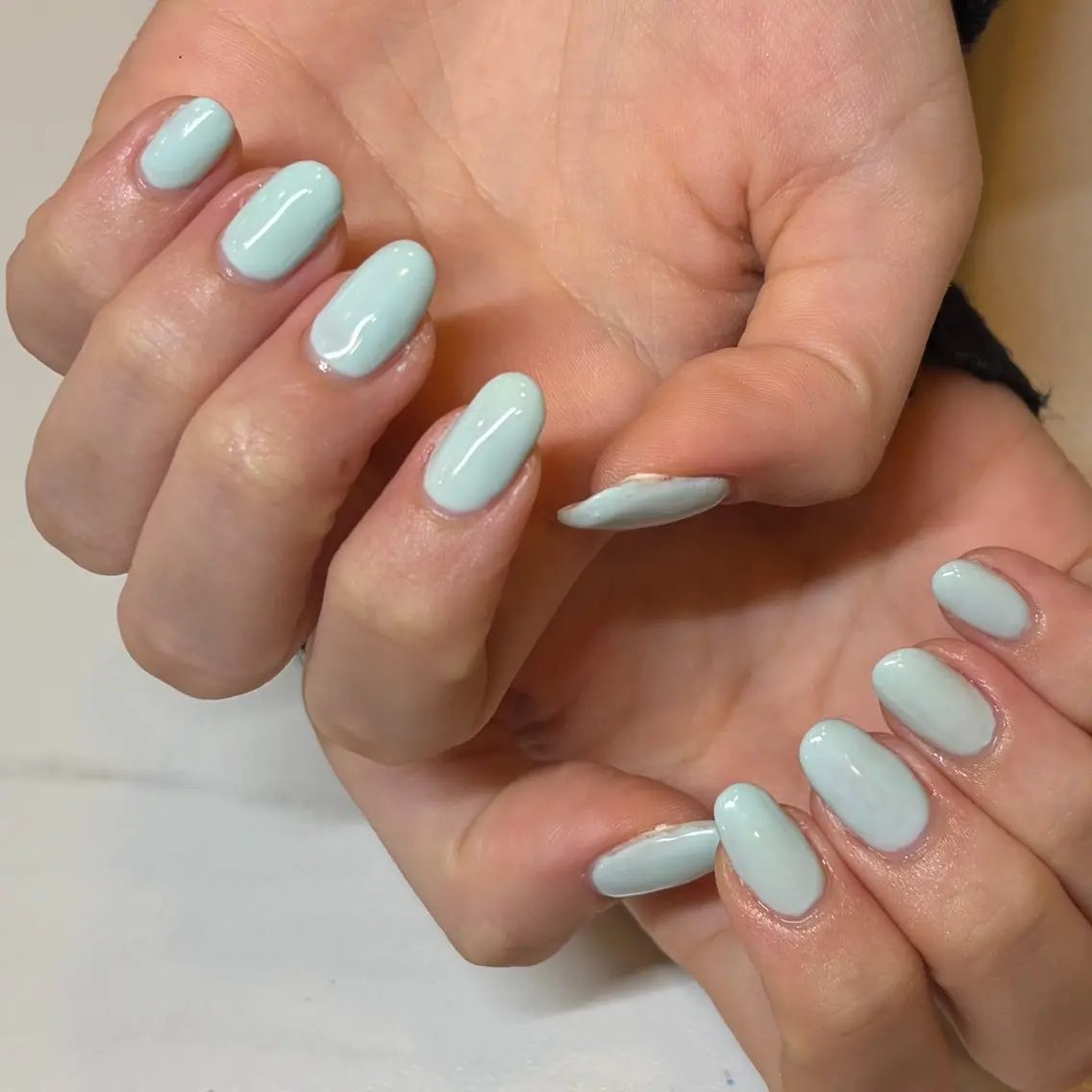 ネイル ブルー Crea IBUKIのネイルデザイン