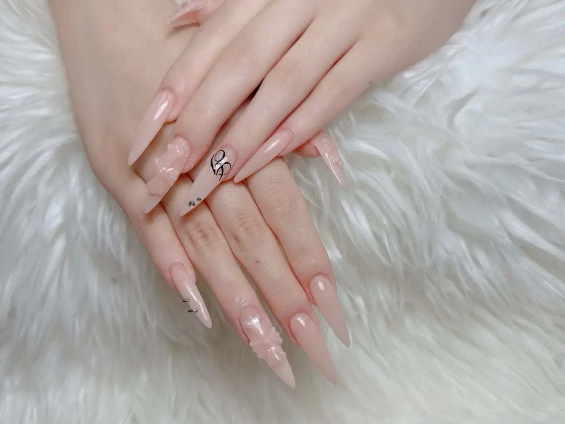 ネイル フレンチネイル グラデーション 韓国ネイル マグネットネイル ワンカラーネイル ハンドネイル Jang Nailのネイルデザイン