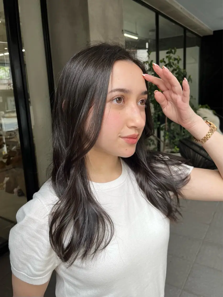 ロング カラー 透明感カラー Ciel / RIHOのヘアスタイル