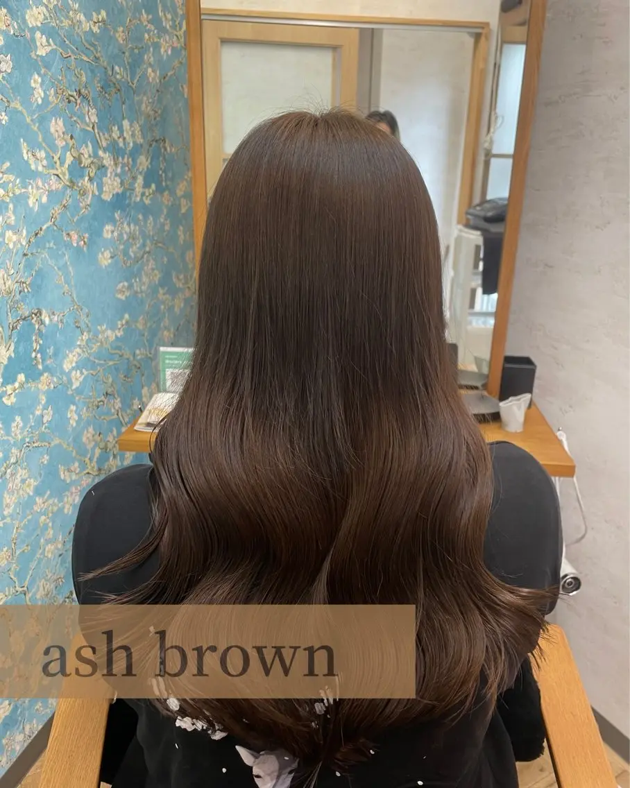 ロング カラー カット ヘアカラー トリートメント 高橋 芽衣のヘアスタイル