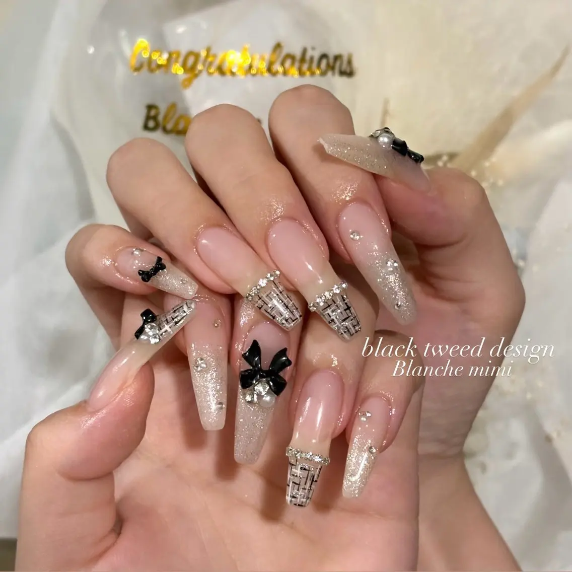 ネイル ハンドネイル Blanche mimi.u_aのネイルデザイン