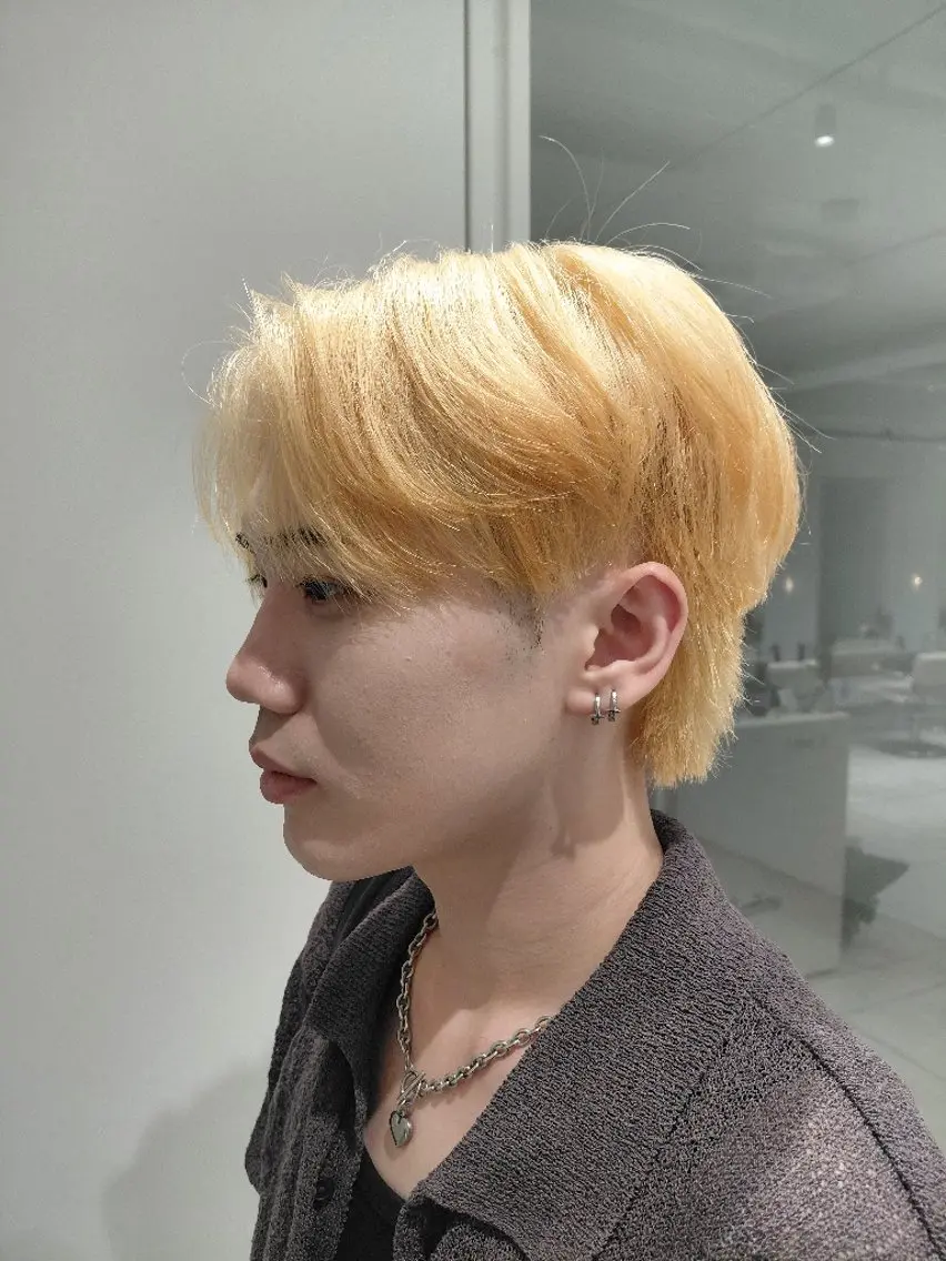 ショート メンズ ヘアカラー トリートメント 柳(ユウ)/表参道 ✨️モデル募集中✨️のヘアスタイル