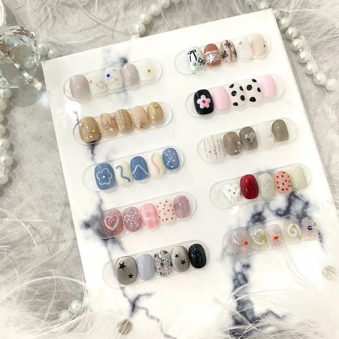 ネイル ハンドネイル M2 BEAUTY Marieのネイルデザイン