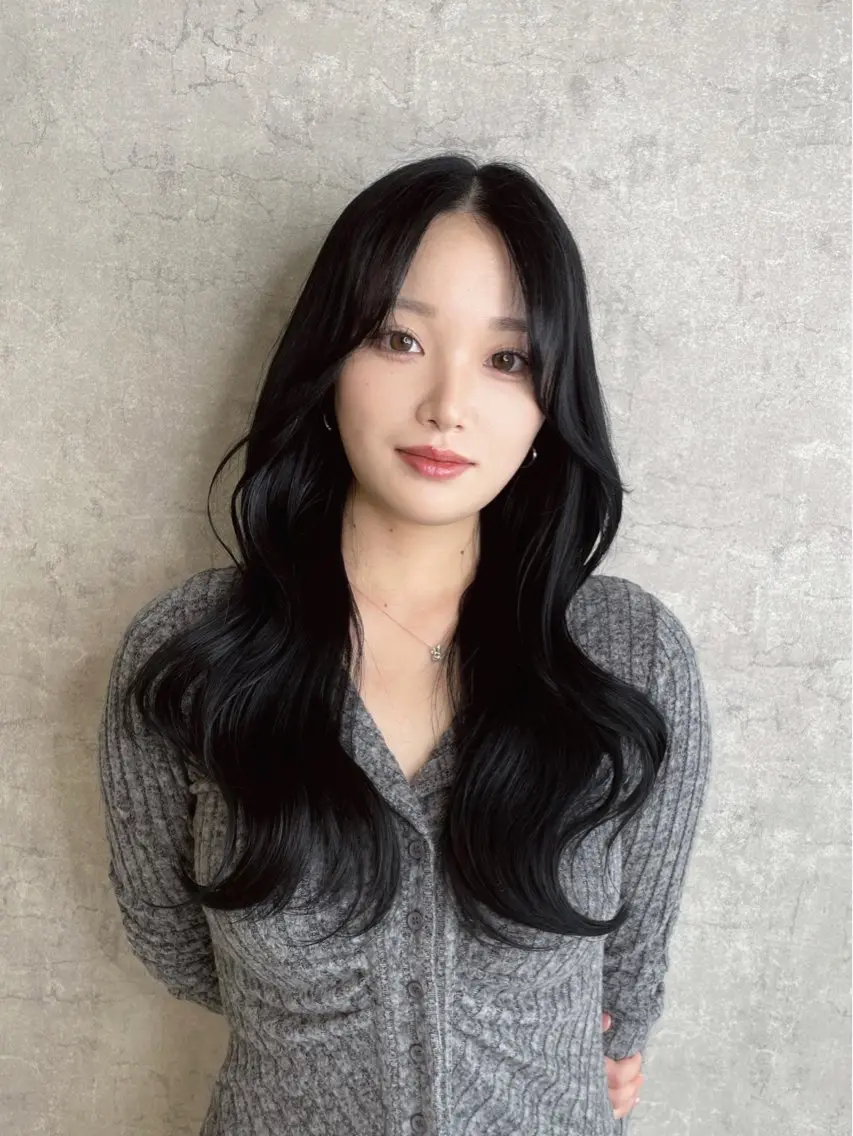ロング トレンド韓国レイヤー 🇰🇷のんのヘアスタイル