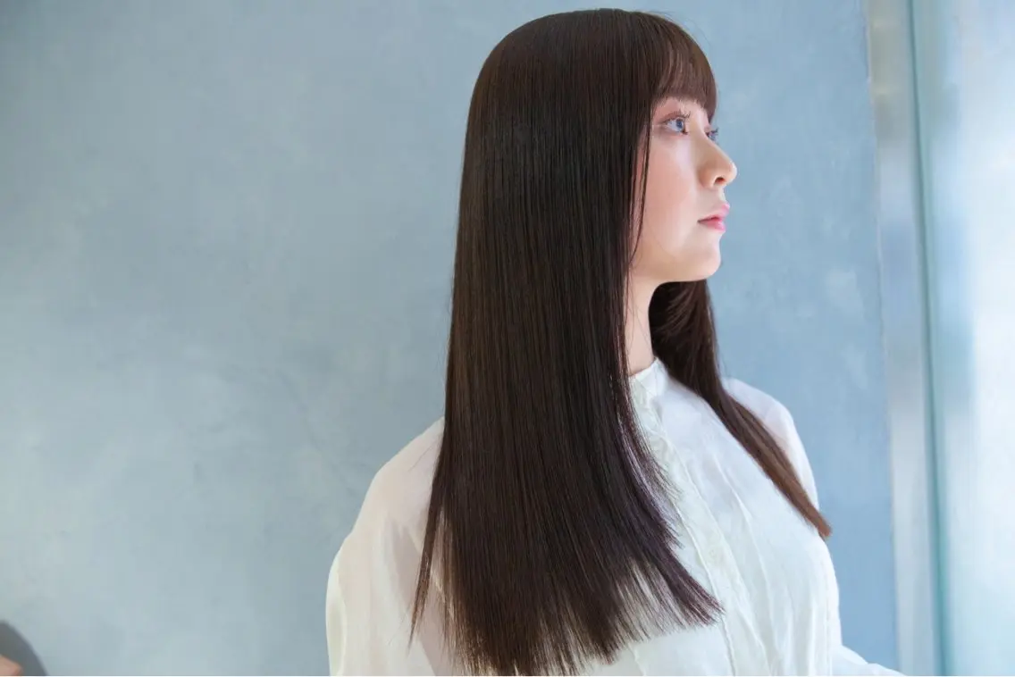 ロング カット トリートメント 奈良村 圭吾のヘアスタイル