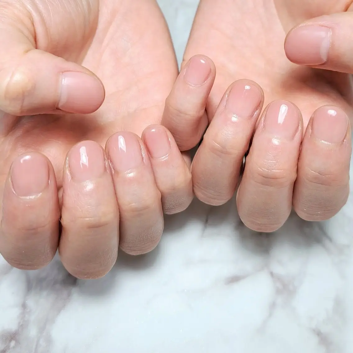 ネイル グラデーション シンプルネイル ハンドネイル B-BAUM nailsalon のその他イメージ