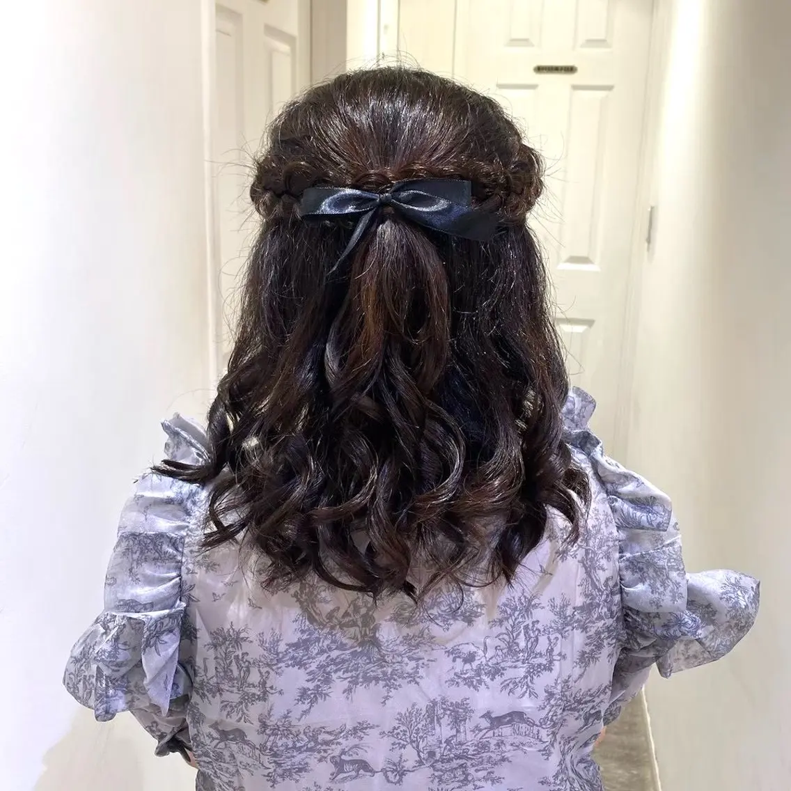 ヘアアレンジ ハーフアップ 🎀横浜/カラー/ ヘアメ/MIMU🎀のヘアスタイル