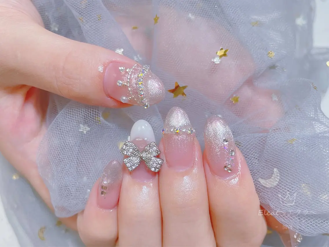 ネイル ハンドネイル ネイルサロンエクラ 🫧Shizukaのネイルデザイン