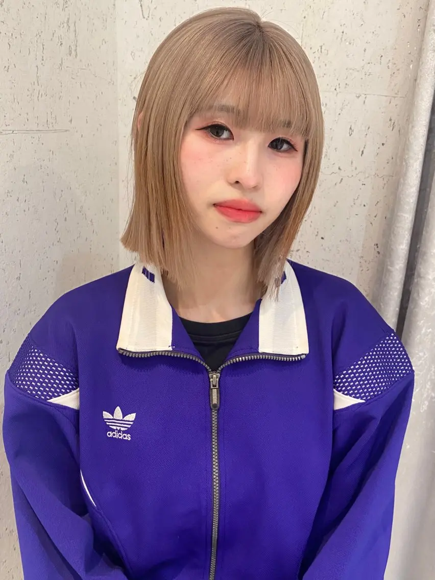 ショート カラー ハイトーンカラー カット ヘアカラー トリートメント mai / linoah˚✧のヘアスタイル
