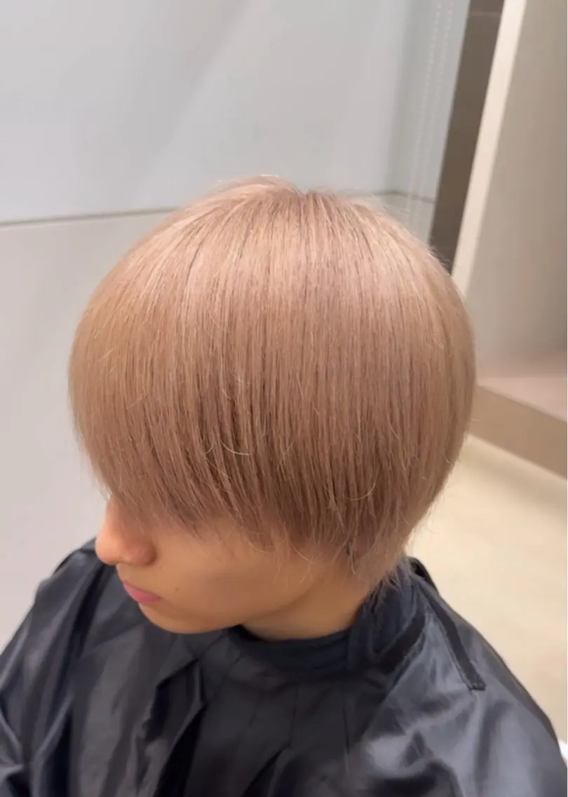 【新規限定】メンズカット＋ブリーチ＋カラーの写真