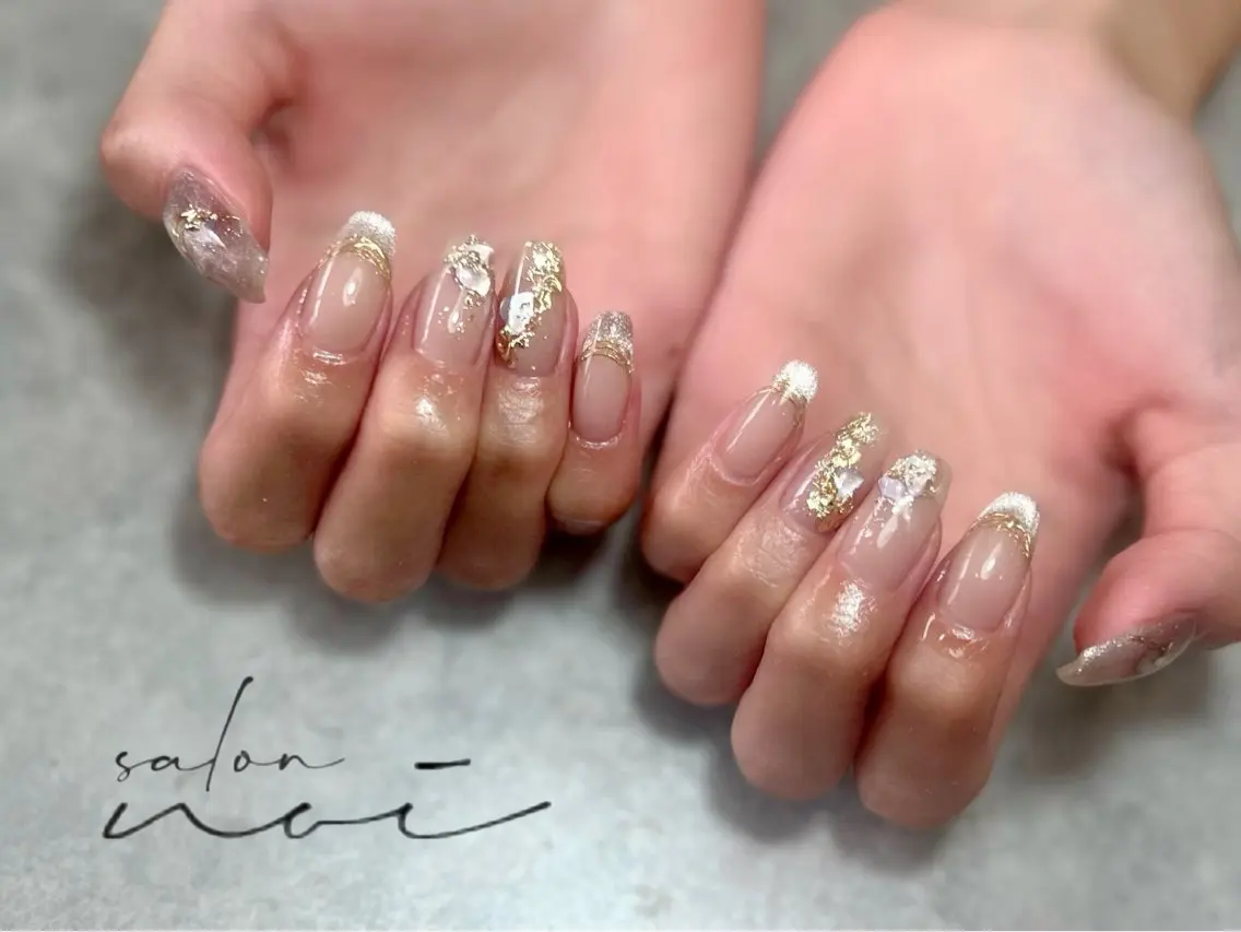 ネイル マグネットネイル ハンドネイル salon noiのネイルデザイン