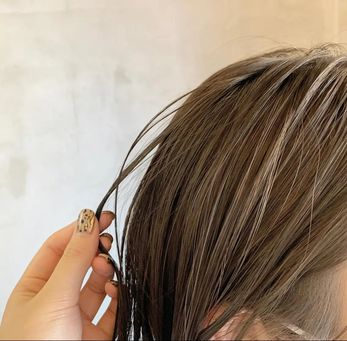 セミロング カラー murai airiのヘアスタイル