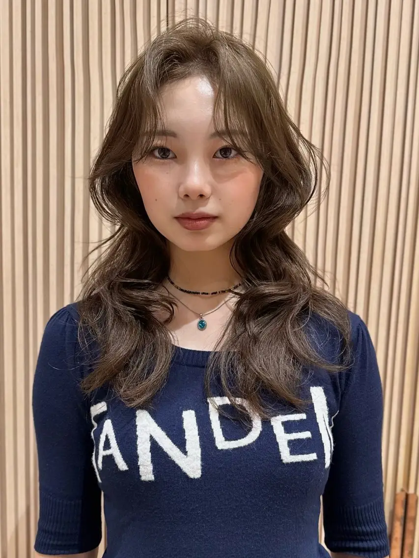 ミディアム 🩵縮毛矯正・ボブ 岩原朋也🩵のヘアスタイル
