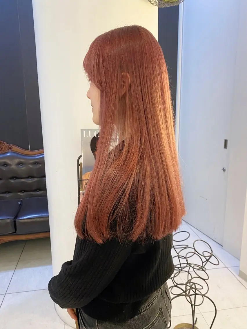 ロング カラー カット ヘアカラー トリートメント mai / linoah˚✧のヘアスタイル