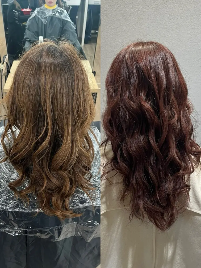 カラー 璃香/渋谷/ モデル募集中❕🌟のヘアスタイル