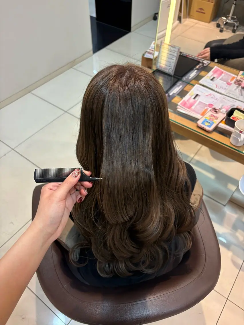 カラー ヘアカラー 🪄 カラーモ デル募集中/シンカのヘアスタイル