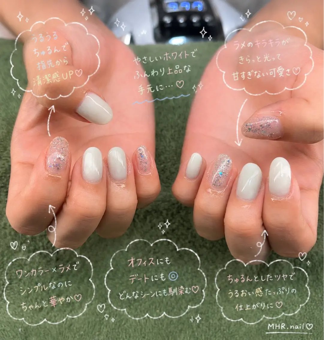 ネイル ハンドネイル フットネイル MHR nailのネイルデザイン