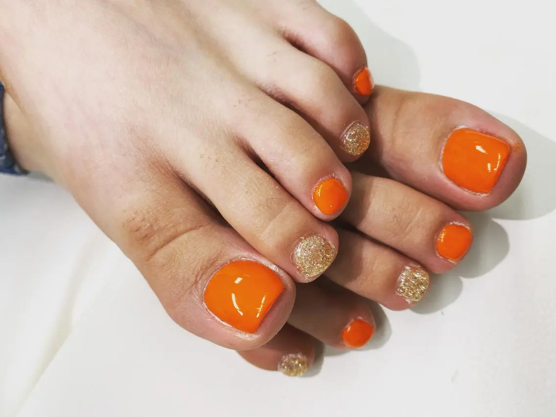 ネイル フットネイル シンプルネイル Re:NaiL (リネイル)のネイルデザイン