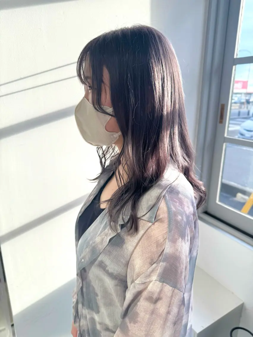 🖤5月限定特別クーポン🖤 前髪と顔周りの似合わせカット+ カラーの写真