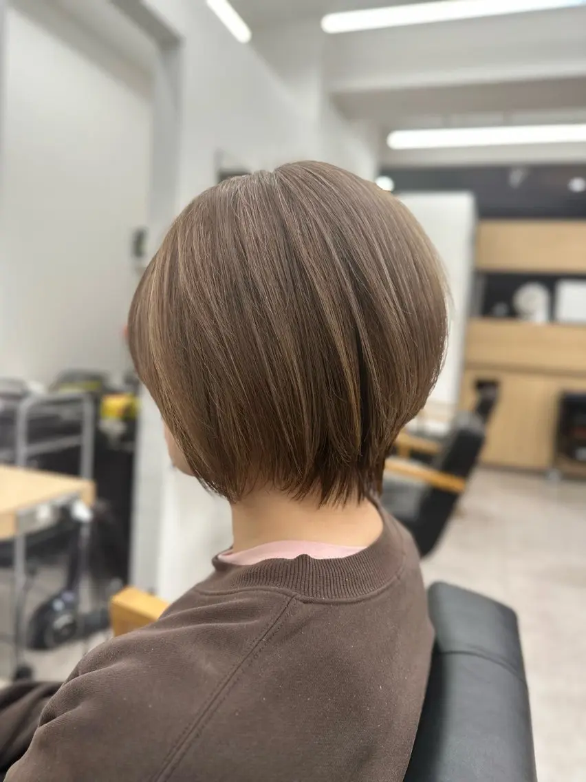 【グローバルミルボン】似合わせカット+オイル泡パックシャンプーコースの写真