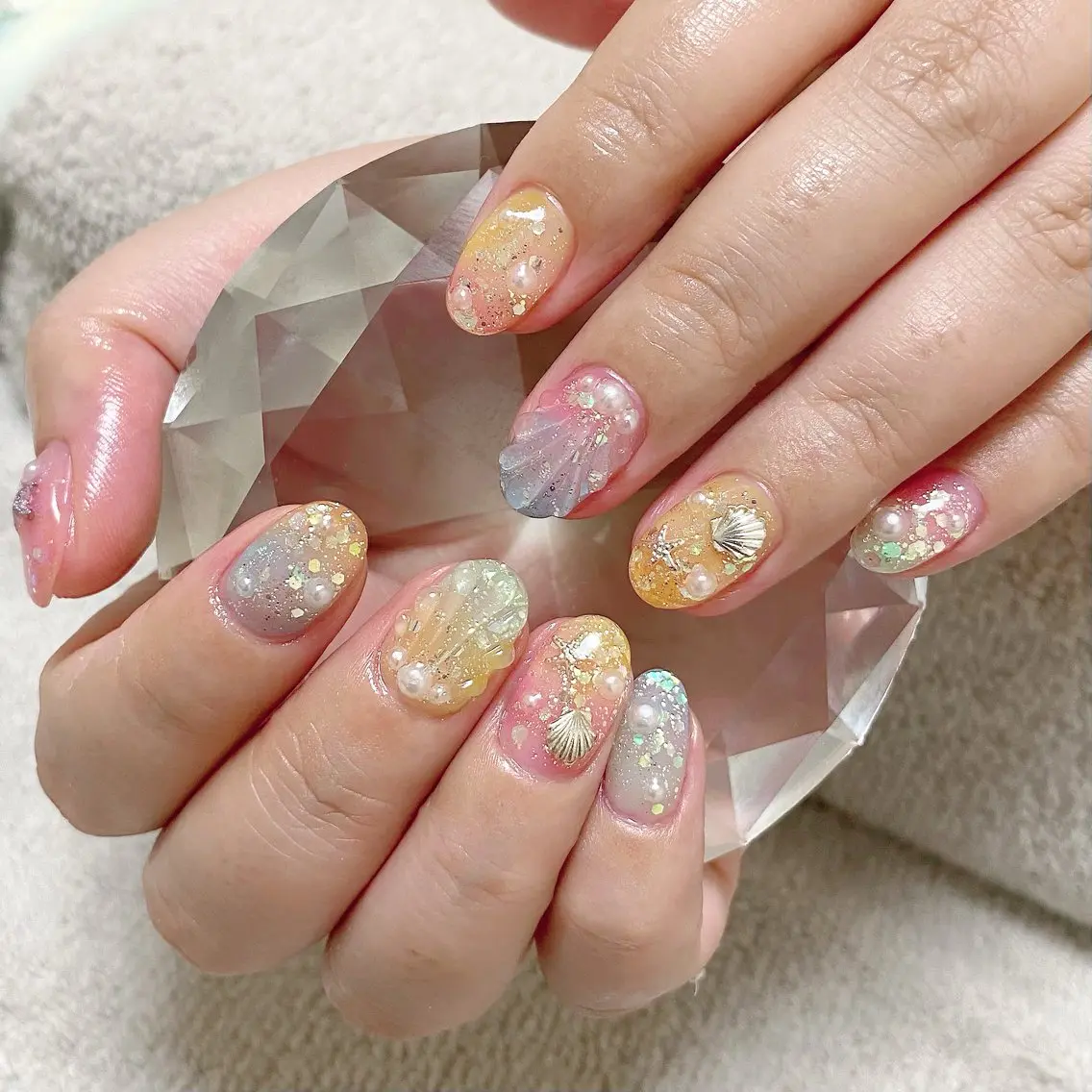 ネイル ハンドネイル 💅fleur Ayumiのネイルデザイン